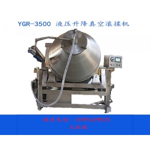 雞肉塊豬牛羊肉類智能快速腌制設備真空滾揉機液壓升降式